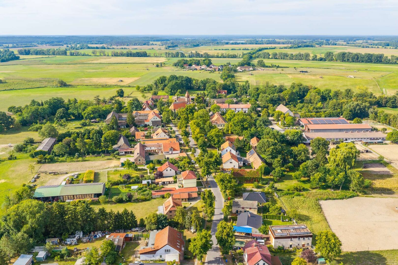 Luftaufnahme Gröben